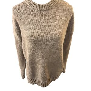 Jenni Kayne Women's Crewneck Sweater in Taupe